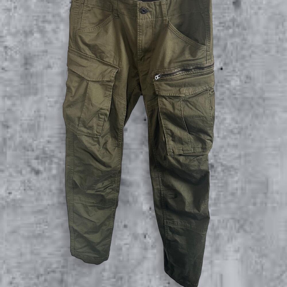 G star raw olive cargo pants